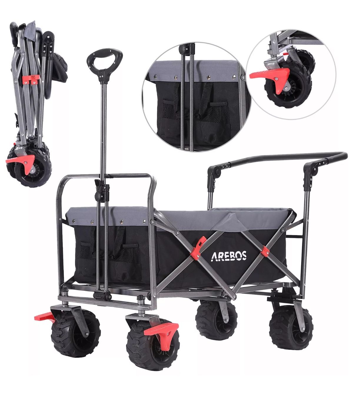 Carriole: Stabile Bollerwagen ohne Dach – Nuovo e nell'imballaggio originale da Amriswil venduto da JaJa-Express