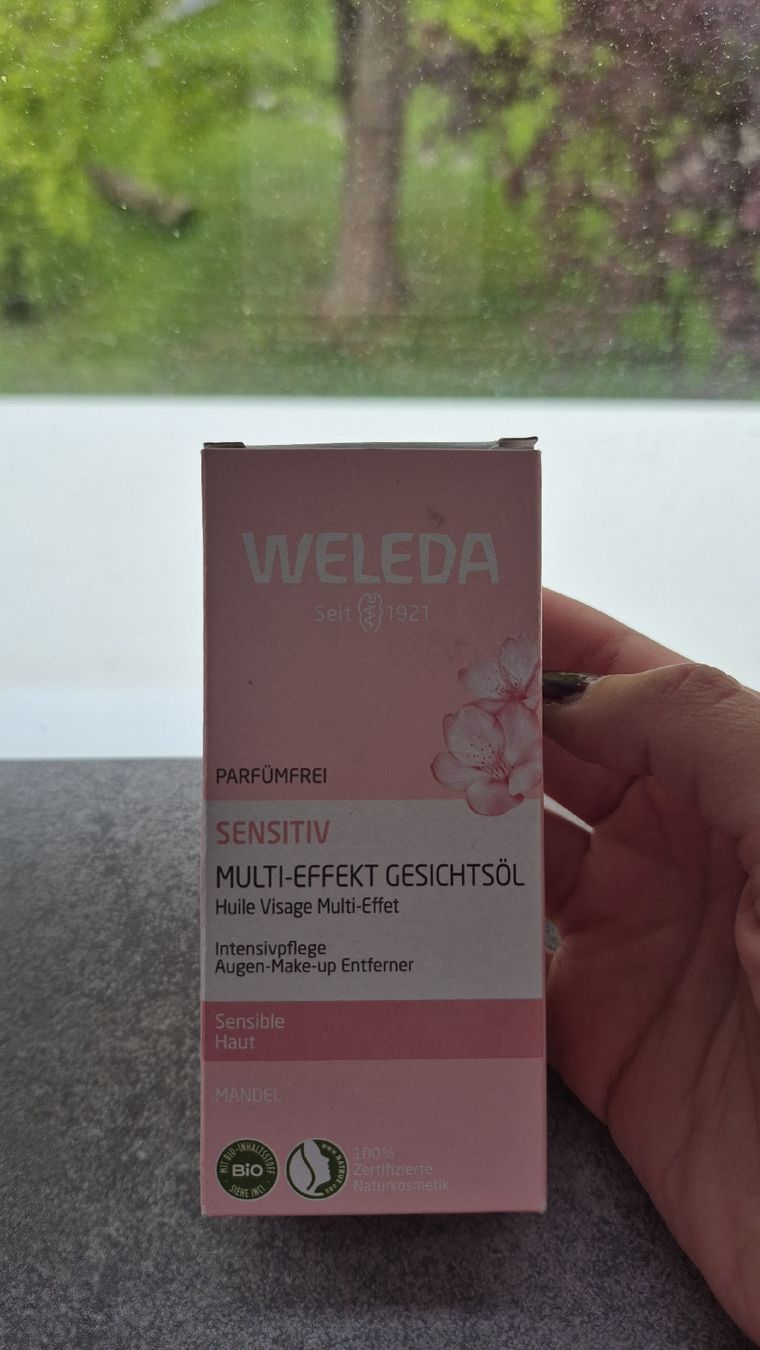 Cura del viso: Huile visage Weleda peau sensible – Nuovo e nell'imballaggio originale da Villars-sur-Glâne venduto da ninisabri