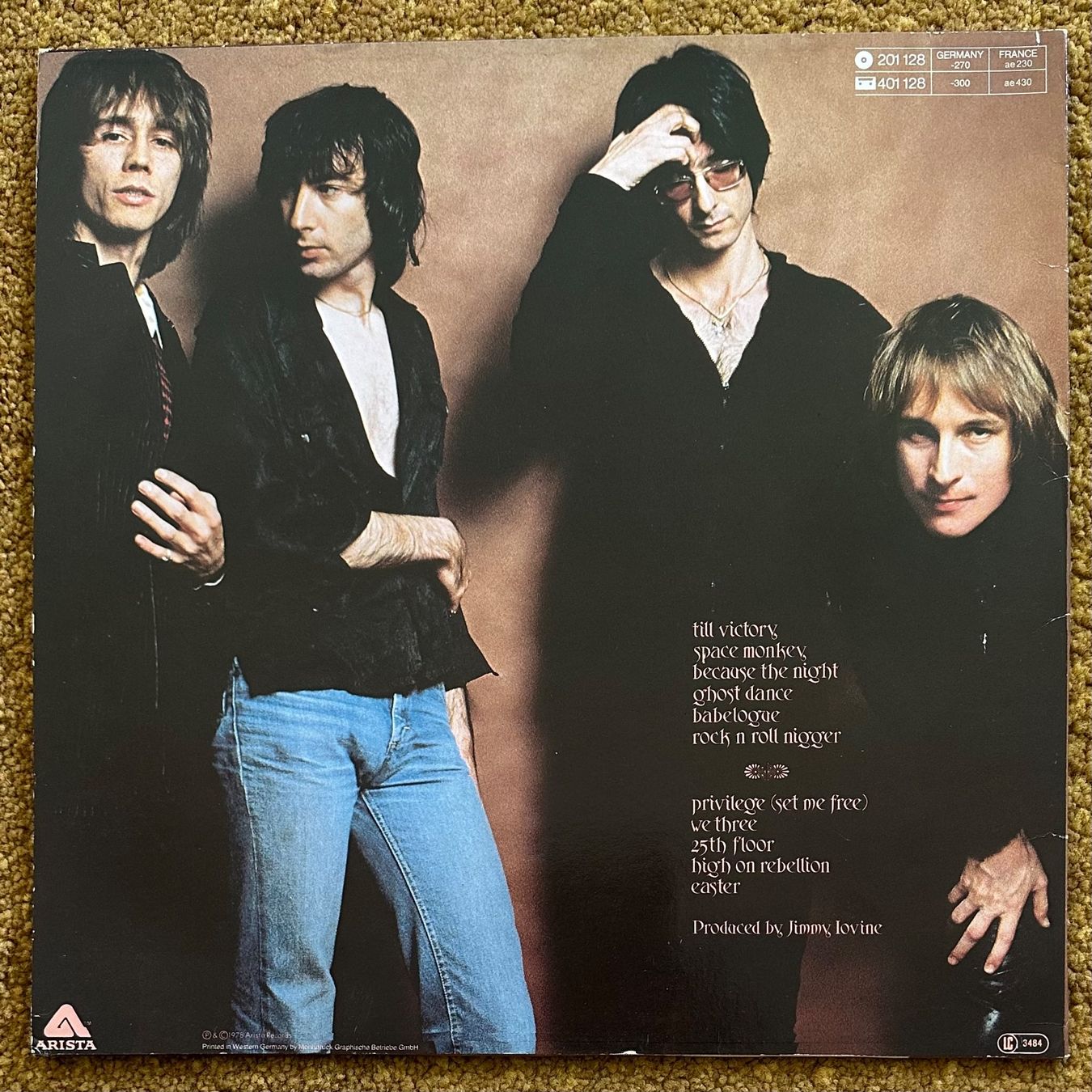 Vinyles: LP - Patti Smith Group – Easter – D'occasion à Breganzona par Onairda75 1