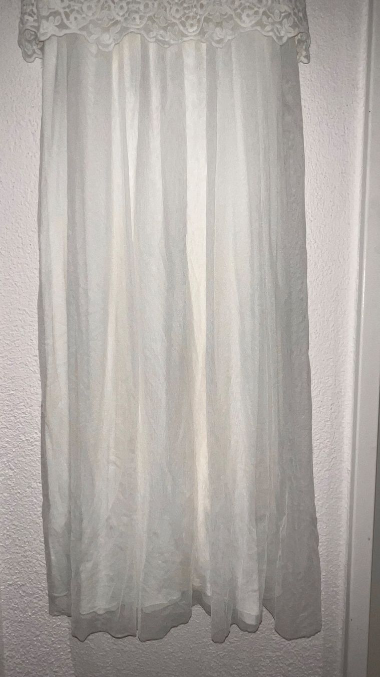 Vestiti: Tüllkleid in off white, Grösse "S" – Usato da Thun venduto da its4sale 6