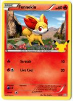 Fennekin McDonald's Pokémon Promo 14/25