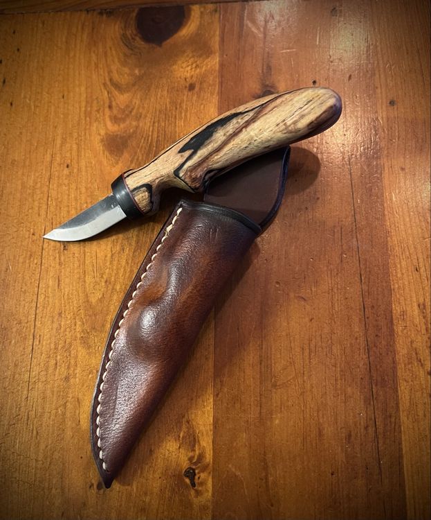 Custom Messer, handmade, Schnitz- Outdoor- Allzweckmesser (Neu (gemäss ...