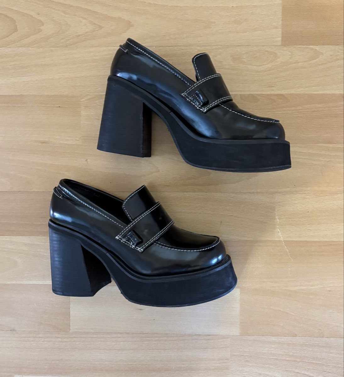 Chaussures femmes: Chunky Plateau Pumps schwarz – D'occasion à Zürich par flocw12