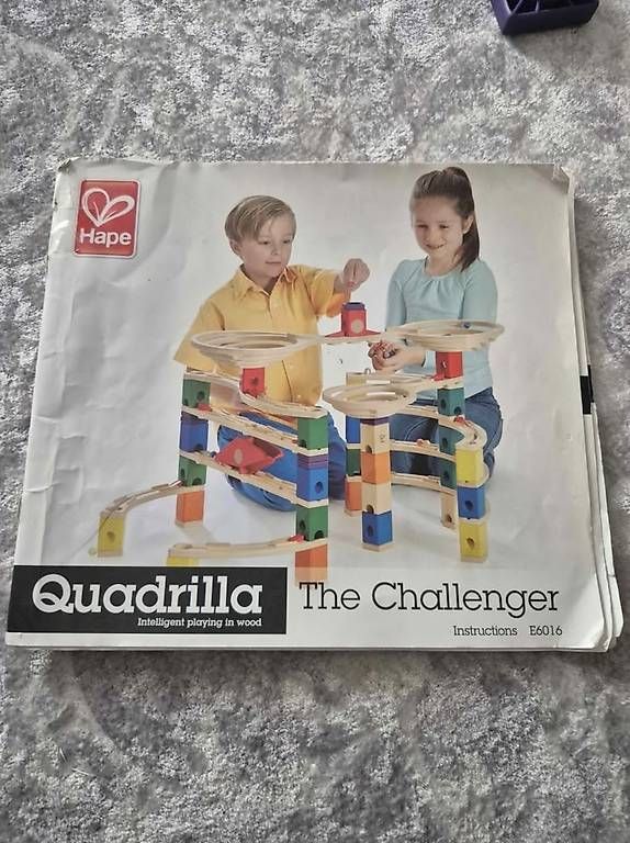 Articoli in legno: Hape Quadrilla the challenger Kugelbbahn – Usato da Winterthur venduto da Neuesim 1