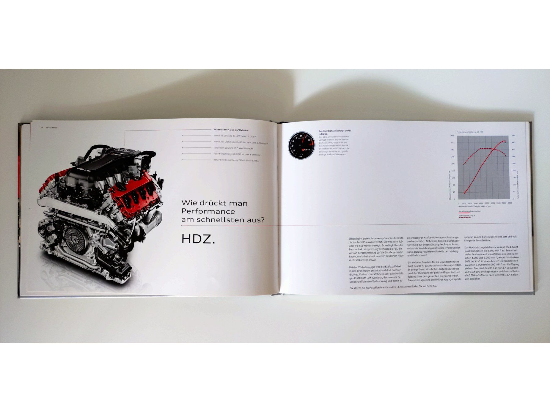 Riviste & Magazine: AUDI RS4 AVANT 2012 - Prospekt / Hardcover Katalog – Usato da Viganello venduto da CARLiteratur 6