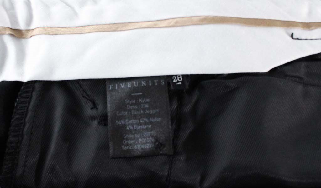 Pantaloni: FIVEUNITS Kylie 7/8 Hose Gr. 28 – Usato da Belp venduto da caramel-secondhand 5