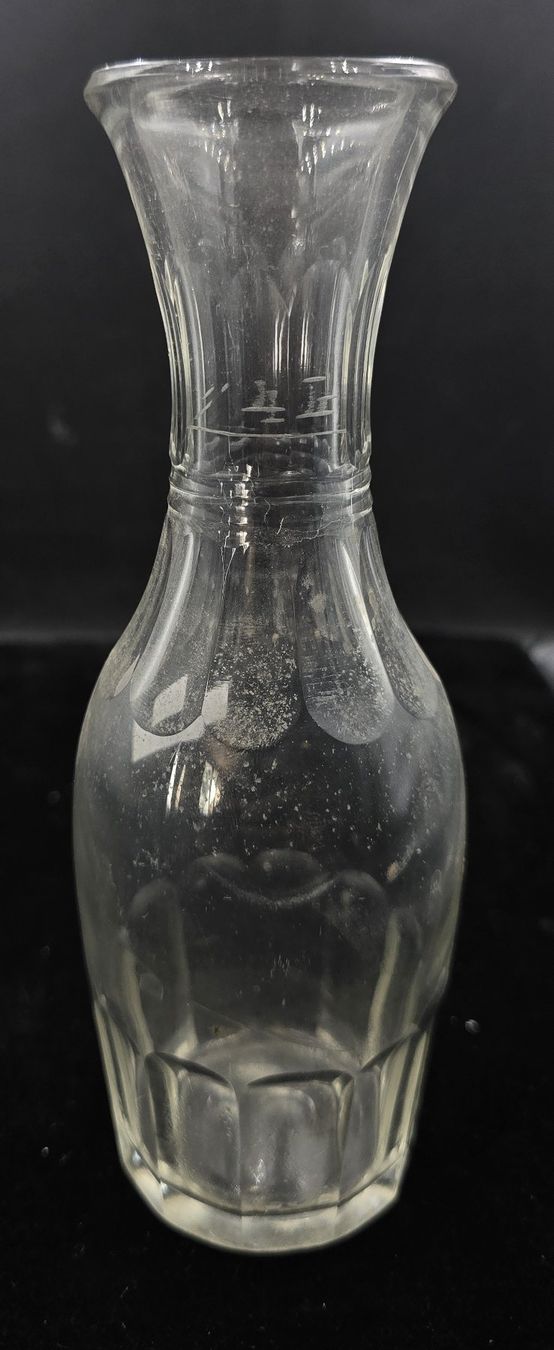 Caraffe: Antike Weinkaraffe 0.4 geeicht Glas geschliffen – Usato da Rorschacherberg venduto da snOOpydOg11 6