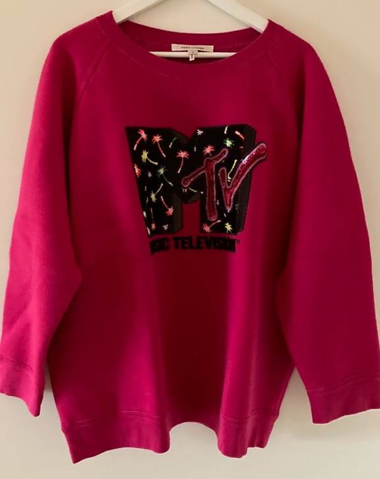 Marc Jacobs Pullover & Sweatshirts: Marc Jacobs MTV Pullover, Grösse L, neuwertig, Pink! – Gebraucht aus Zürich von Timbera