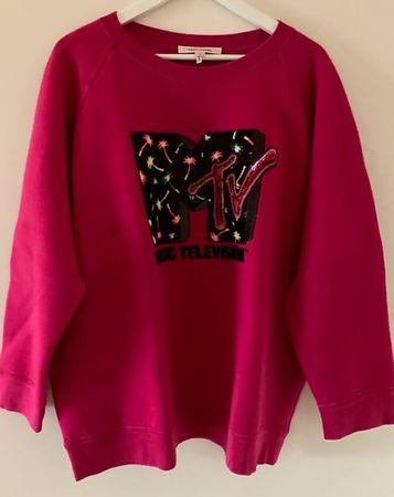 Marc Jacobs MTV Pullover, Grösse L, neuwertig, Pink!