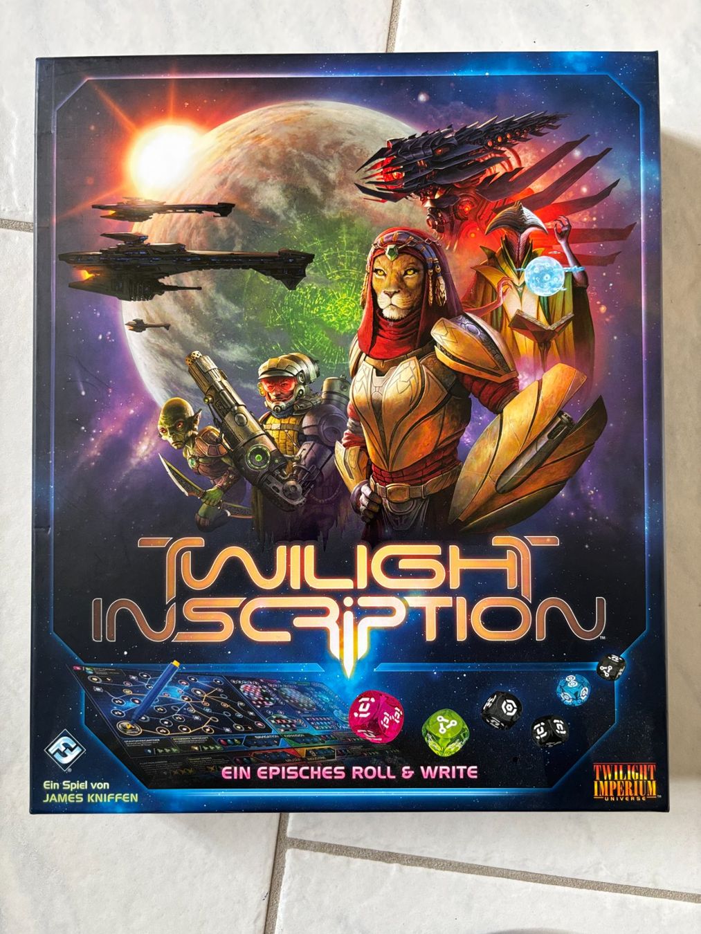 Giochi: Twilight Inscription - Roll 'n Write Spiel – Usato da Rupperswil venduto da CharlesDexterWard