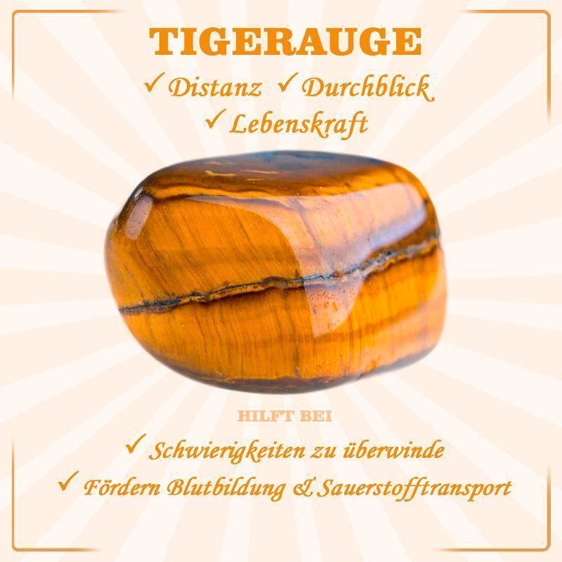 Ciondoli: TIGERAUGE EDELSTEIN ANHÄNGER KETTE – Nuovo e nell'imballaggio originale da Zürich venduto da MEVAS-Schmuck 4