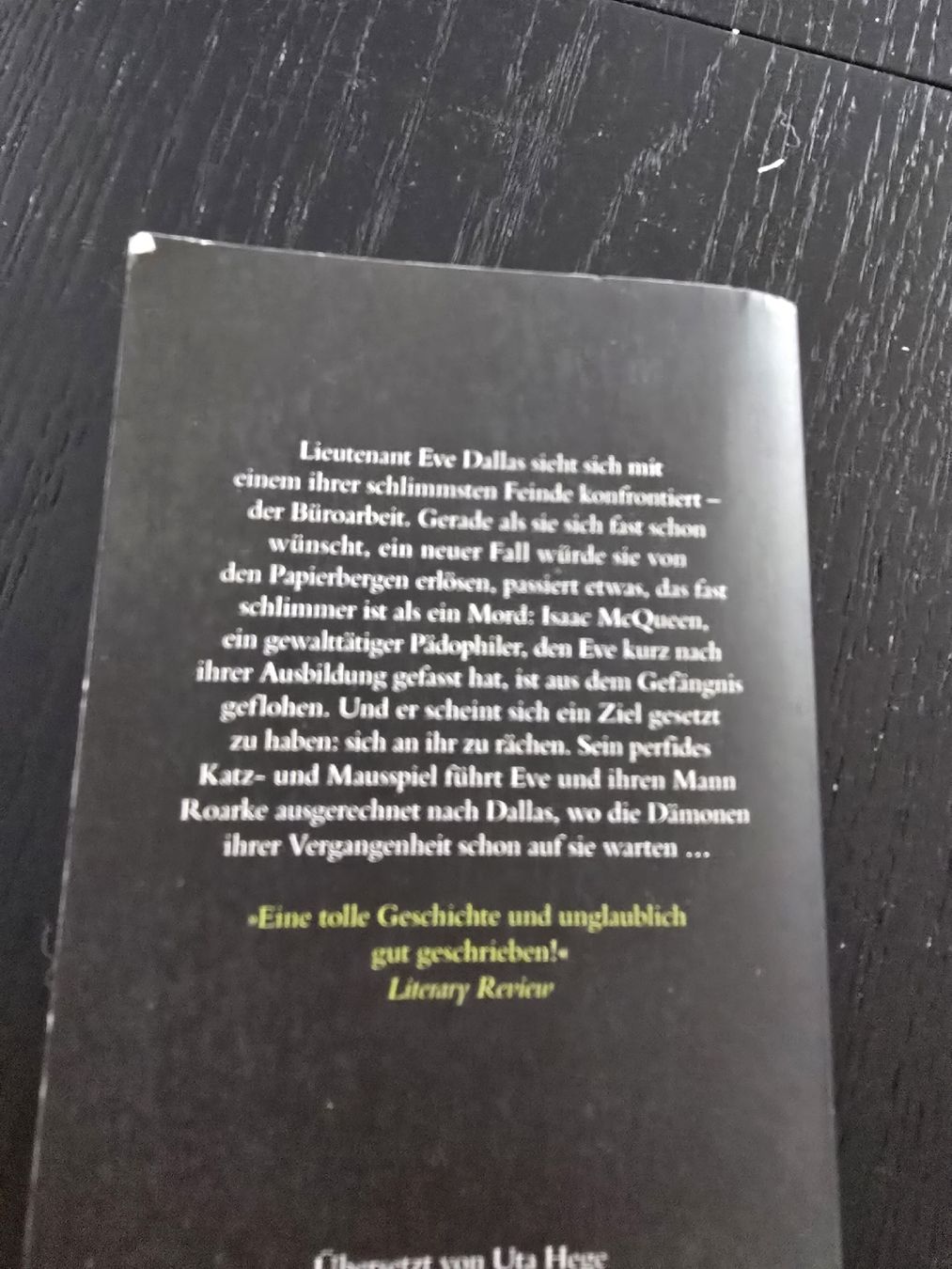 Libri: Nora Roberts -> In Rache entflammt – Usato da Knonau venduto da Vrony6 1