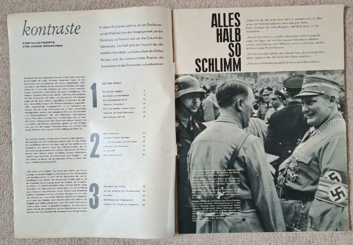 Riviste & Magazine: Deutsche Zeitschrift "Kontraste" – Usato da Wettingen venduto da huitzilopostli 2