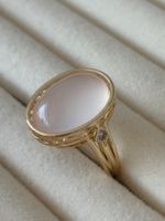 Luxus Elegante Gr.19,5 / 9,5 Ring Farbe: Gold/Rosa