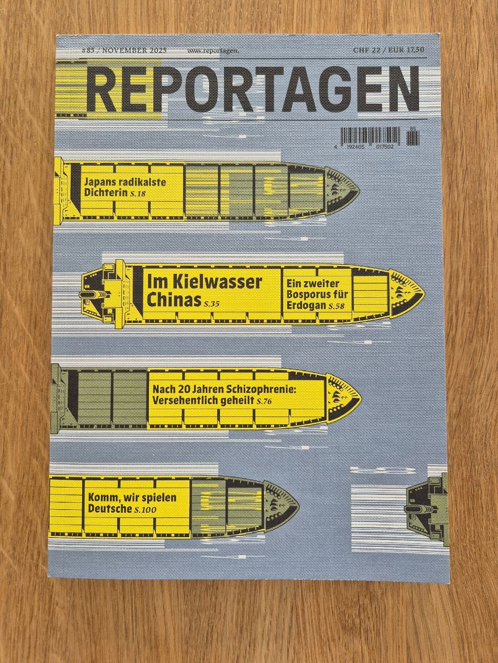 Zeitschriften & Magazine: Reportagen Magazin Nr. 85 – Gebraucht aus Bern von miruslav