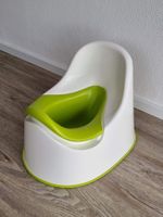 Töpfchen, Töpfli, plastik, grün/weiss für Kleinkind