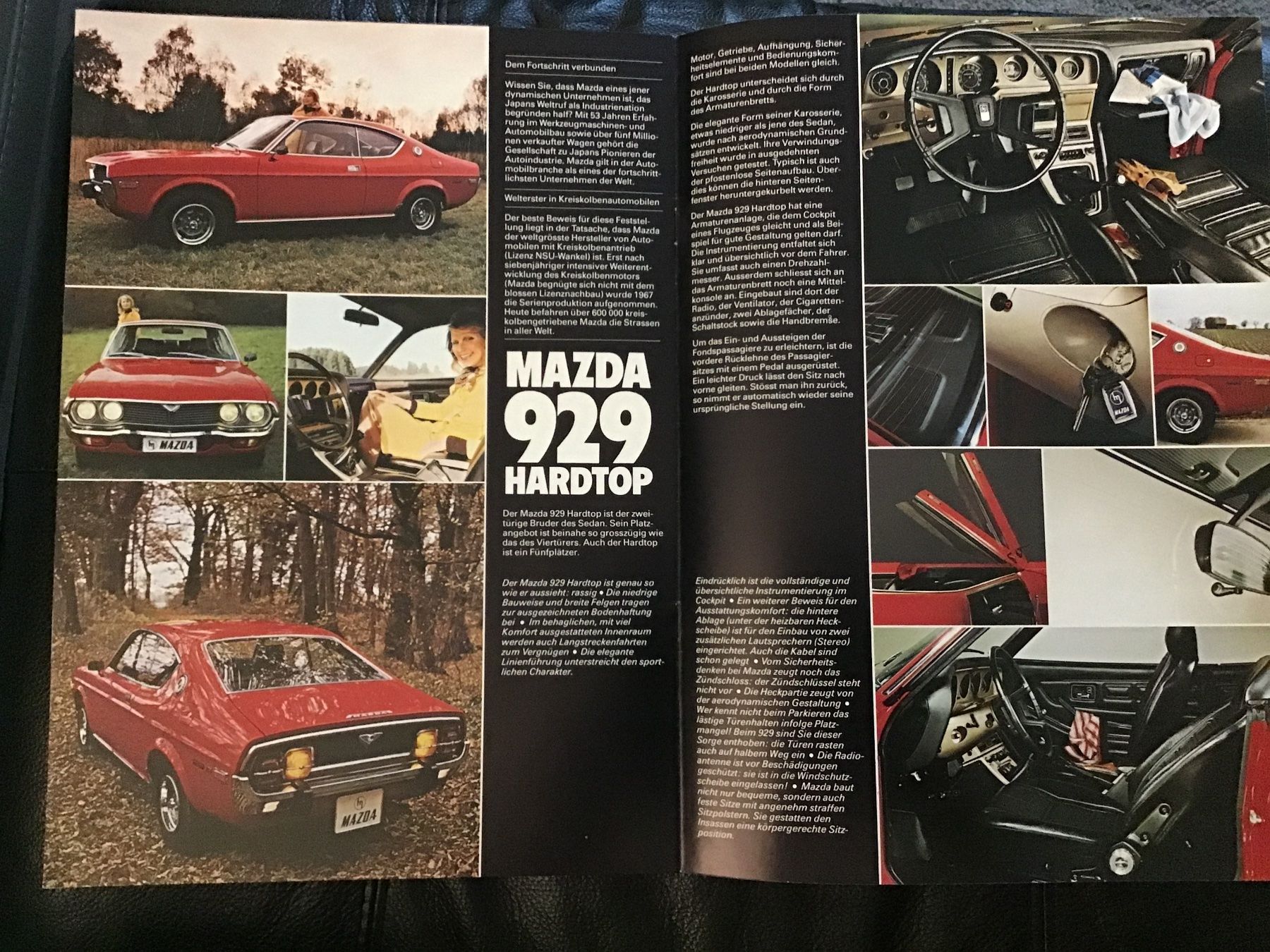 Mazda Documenti: Mazda 929 Verkaufsprospekt 8 Seiten – Usato da Scherzingen venduto da Starseller62 3