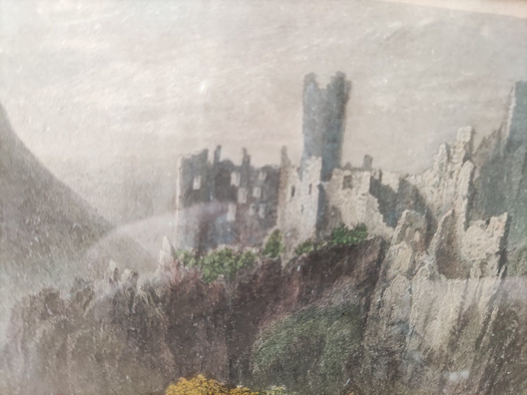Grafiken & Lithographien: Schloss Falkenstein Solothurn Lithografie – Gebraucht aus Solothurn von Csw1 6