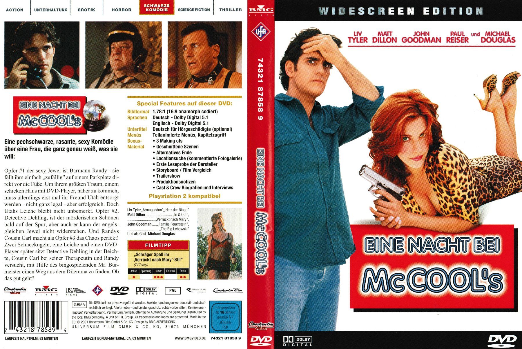 Tutti i DVDs: DVD - Eine Nacht bei McCool's – Usato da Langnau am Albis venduto da MediaRescuerKeLoX