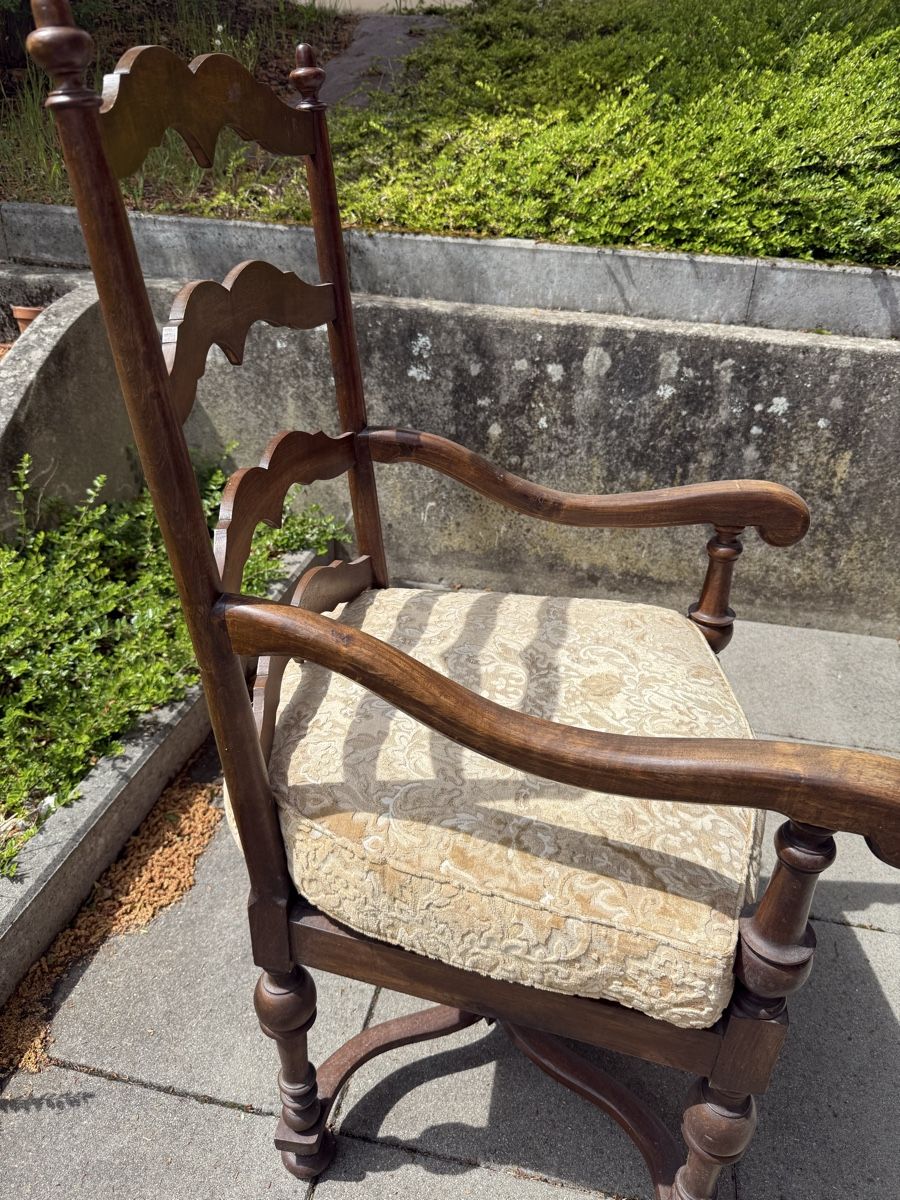 Poltrone: Fauteuil en bois style rustique ass – Usato da Quartino venduto da bia_6tjp