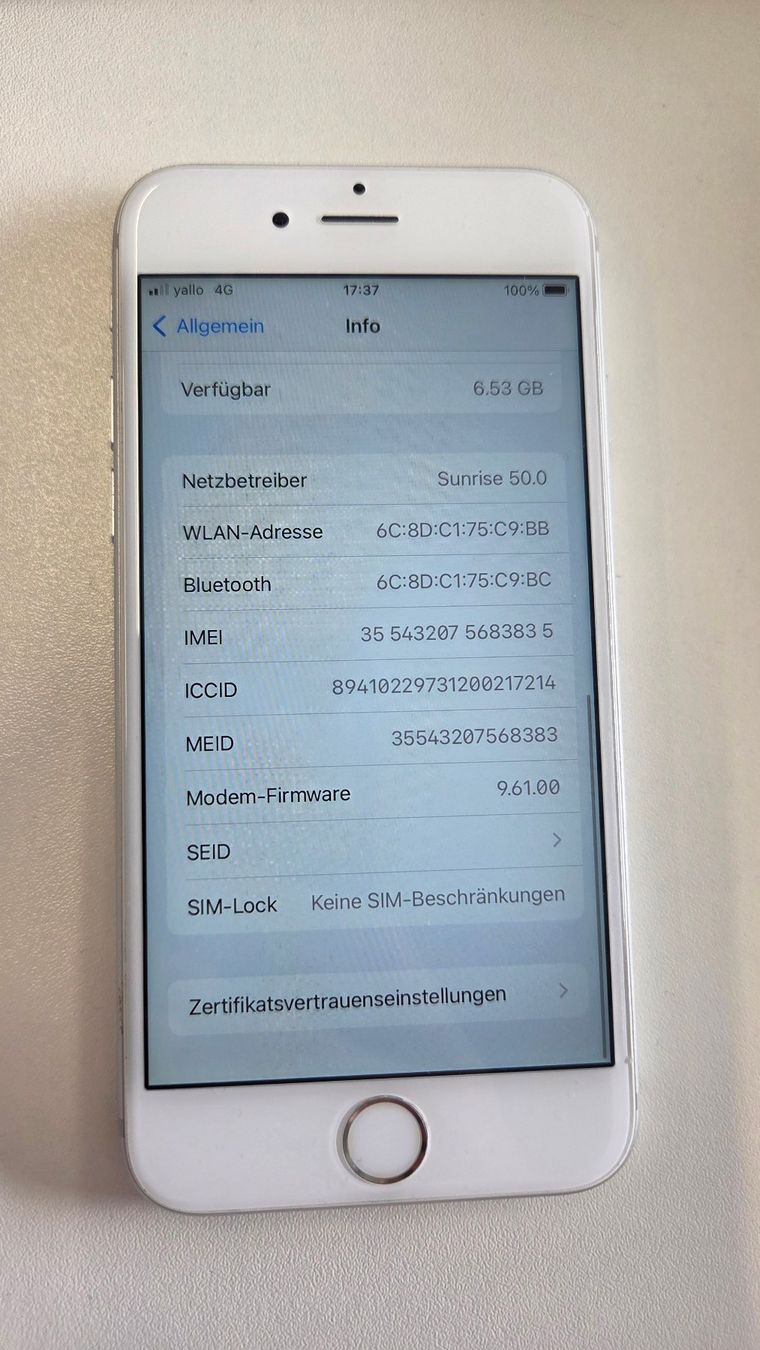 Apple Handys / Smartphones: Apple Iphone 6s / A1688 / 16 GB / iOS 15.8.2 / #170 – Gebraucht aus Adlikon b.Regensdf von ChriZ86 4