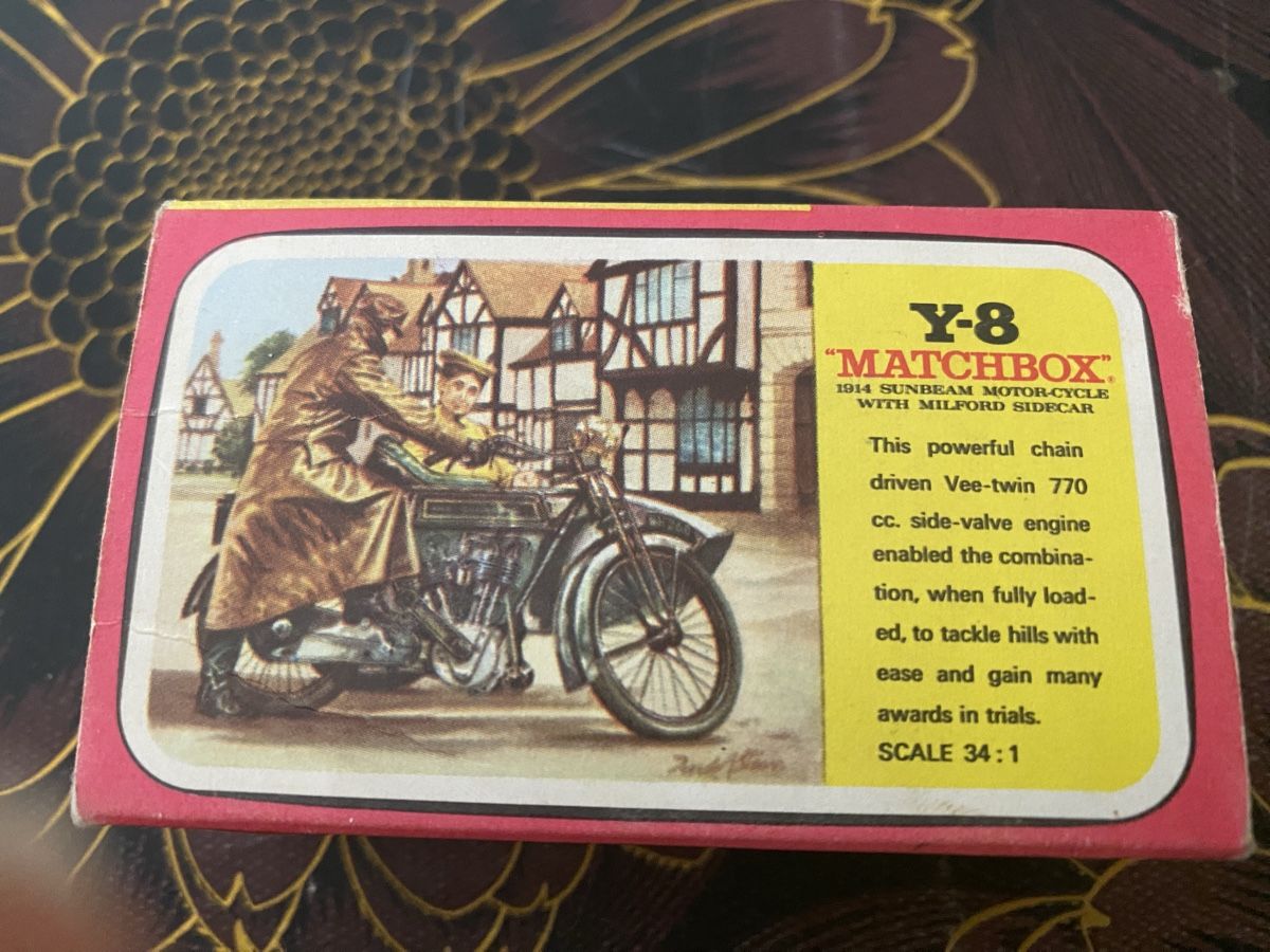 Matchbox Modellini d'auto: Matchbox Y-8  1914 Sunbeam – Nuovo e nell'imballaggio originale da St. Margrethen SG venduto da Alfista_159 1