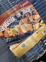 Graticola/Griglia nuova 35x35cm per barbecue