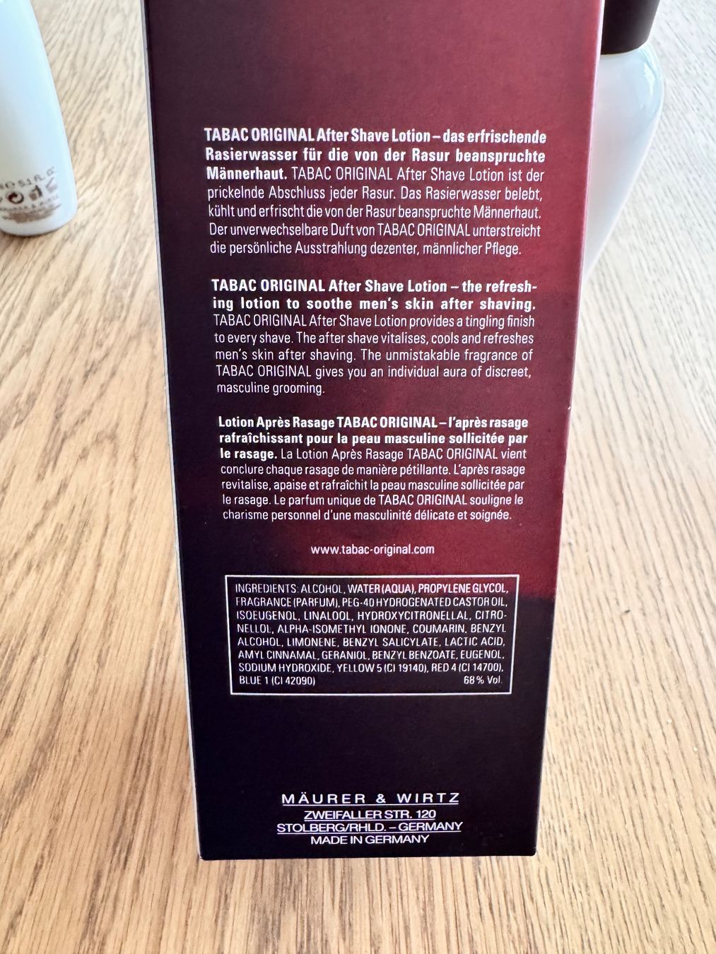Altro per la cura del corpo: Tabac Original Herren Set, After Shave, Deodorant Neuware – Nuovo e nell'imballaggio originale da Oberwil b. Zug venduto da silver2024 3