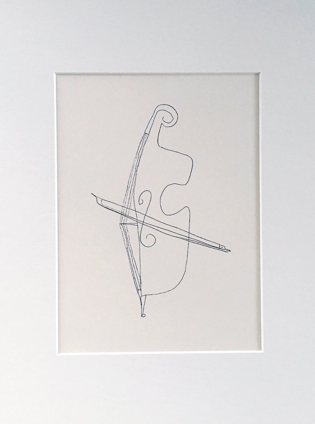 Grafica & Litografie: Paul Klee  "Geige und Bogen" Druck – Usato da Nennigkofen venduto da juhit 1