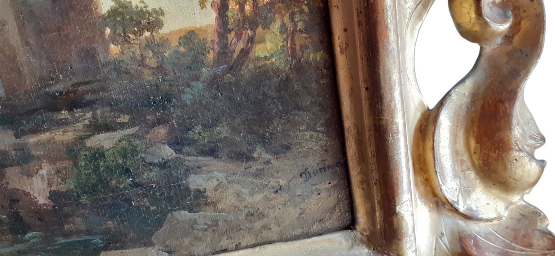 Dipinti: Bild Ölbild 19. Jahrhundert – Usato da Mörschwil venduto da antiksalon21 9
