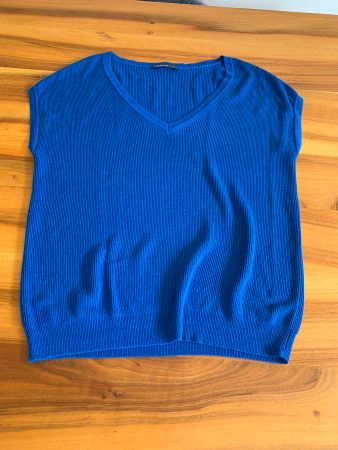 NILE Royalblauer Pullunder Sommer Gr. S
