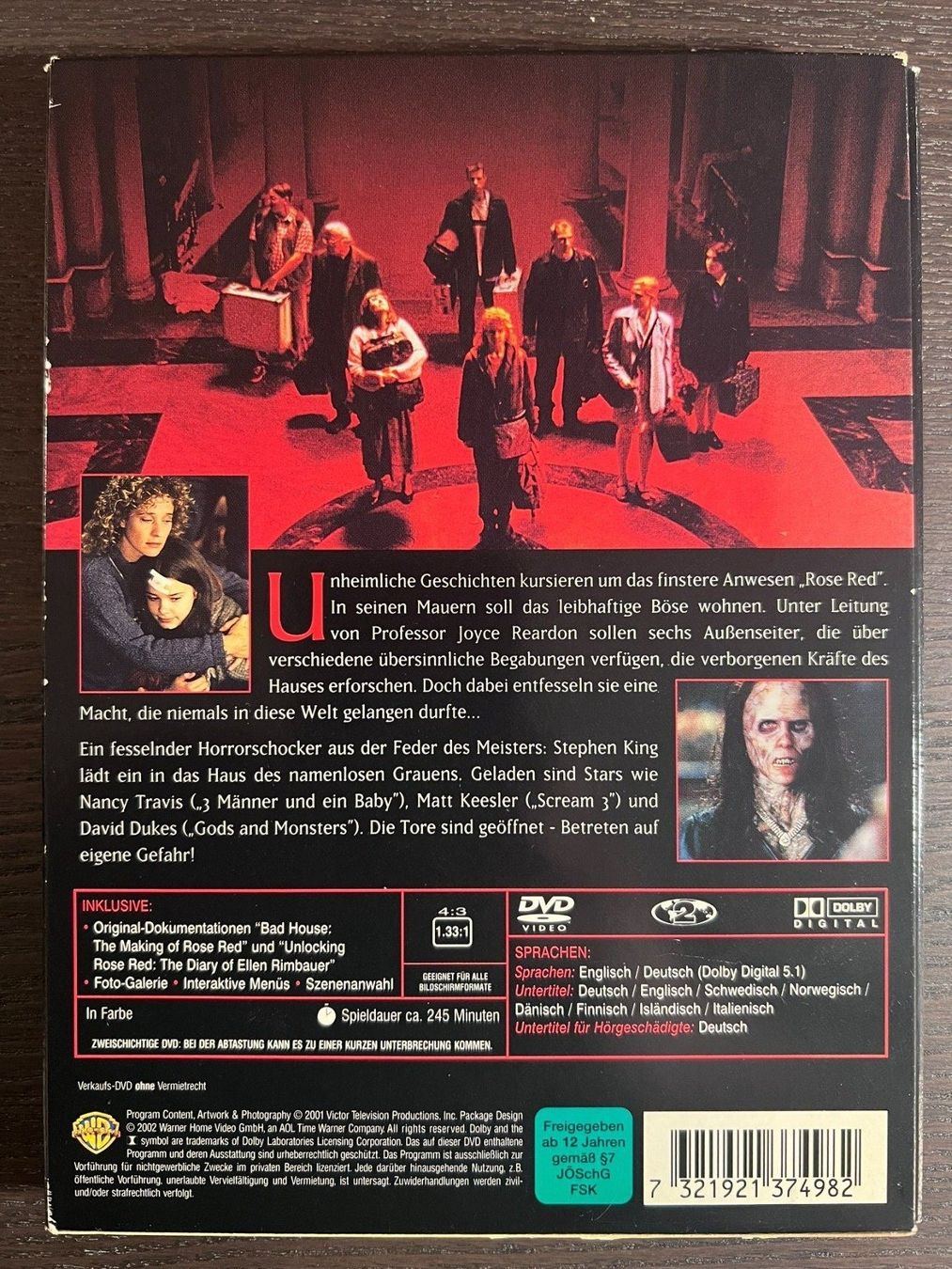 Alle DVDs: Stephen King - Haus der Verdammnis – Gebraucht aus Zürich von FilmFreunde 1