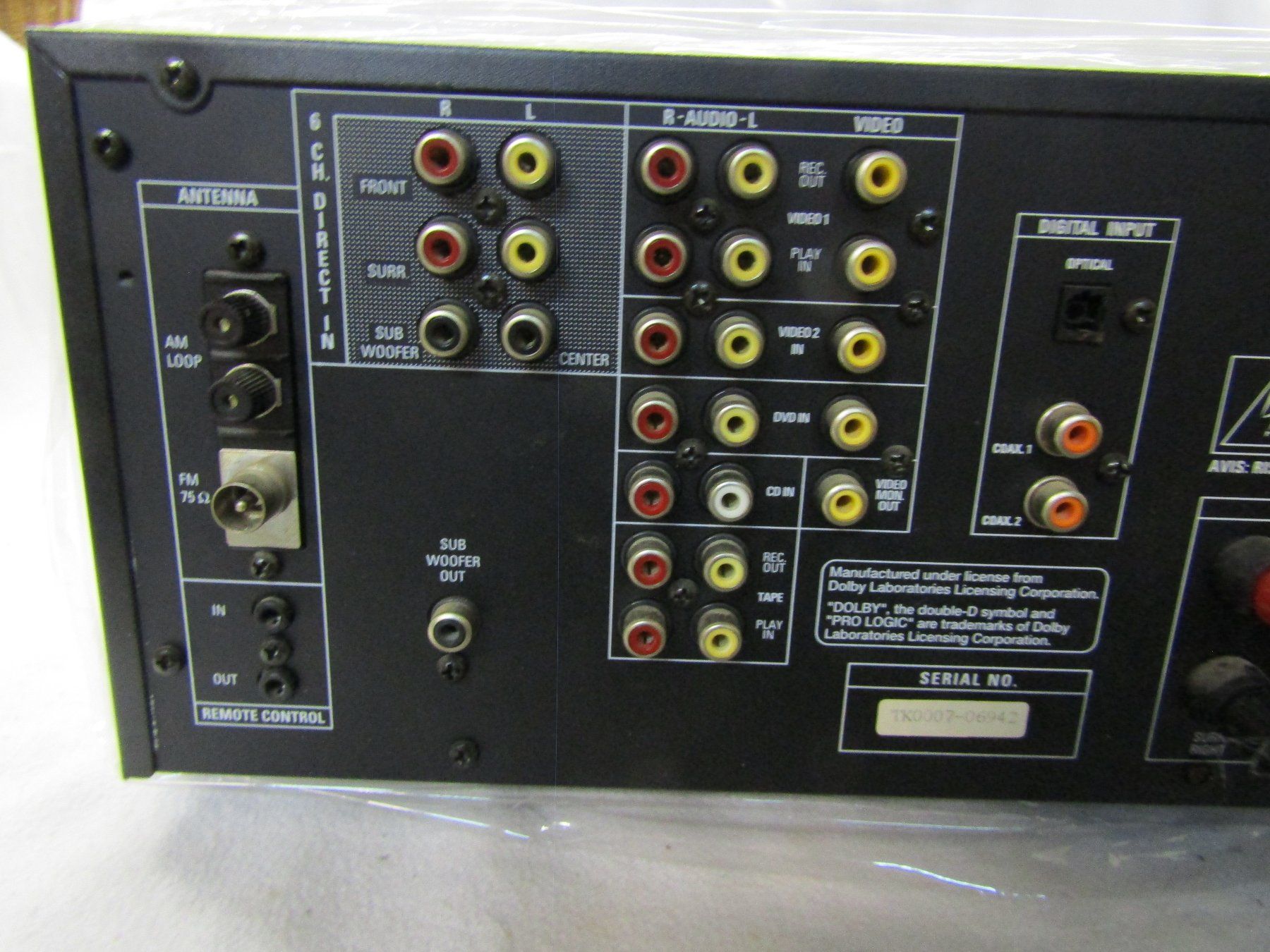 Harman-Kardon Ricevitori: Harman/Kardon Receiver  AVR 200 – Usato da Wädenswil venduto da tome70 2