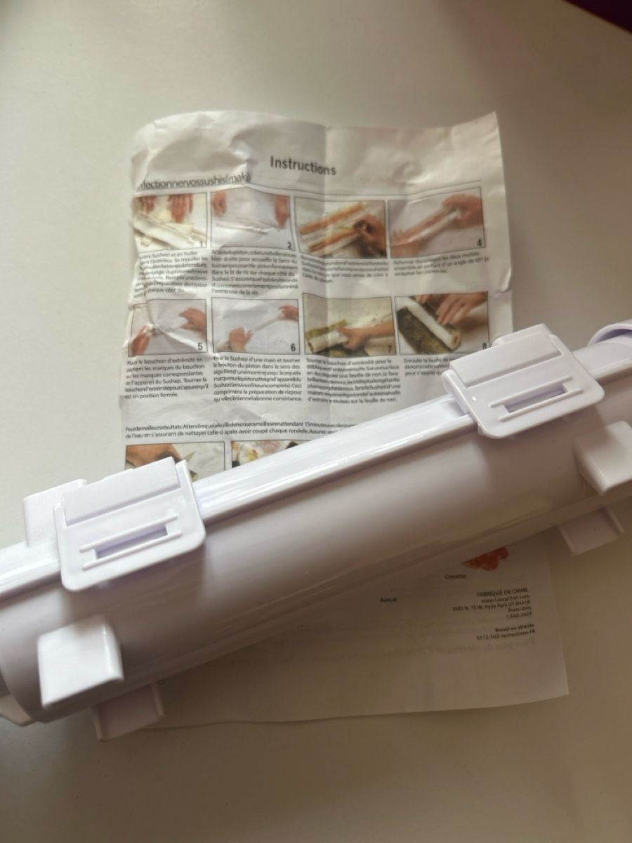 Küchengeräte: Sushi Roller Maker Tool Kit with Instructions - Summer Fun! – Neu und originalverpackt aus Marly von redinaber 1