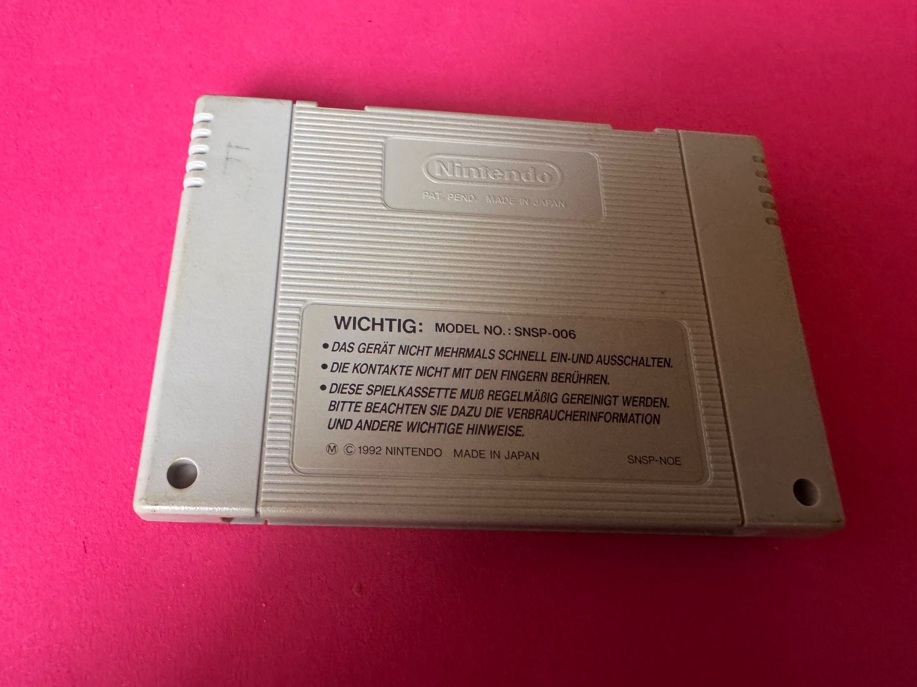 Nintendo Giochi: PILOTWINGS SPIEL FÜR SUPERNINTENDO – Usato da Hägendorf venduto da Briansgameshop 1