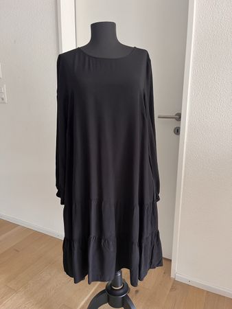 Kleid schwarz Hallhuber gr. 40 weit geschnitten 