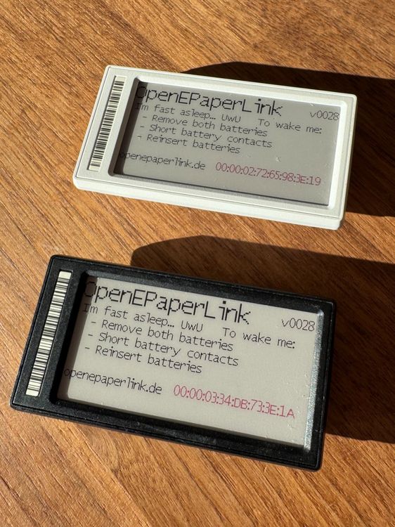 2x Open E-Paper Link - e-Ink Displays für Bastler! (Gebraucht) in ...