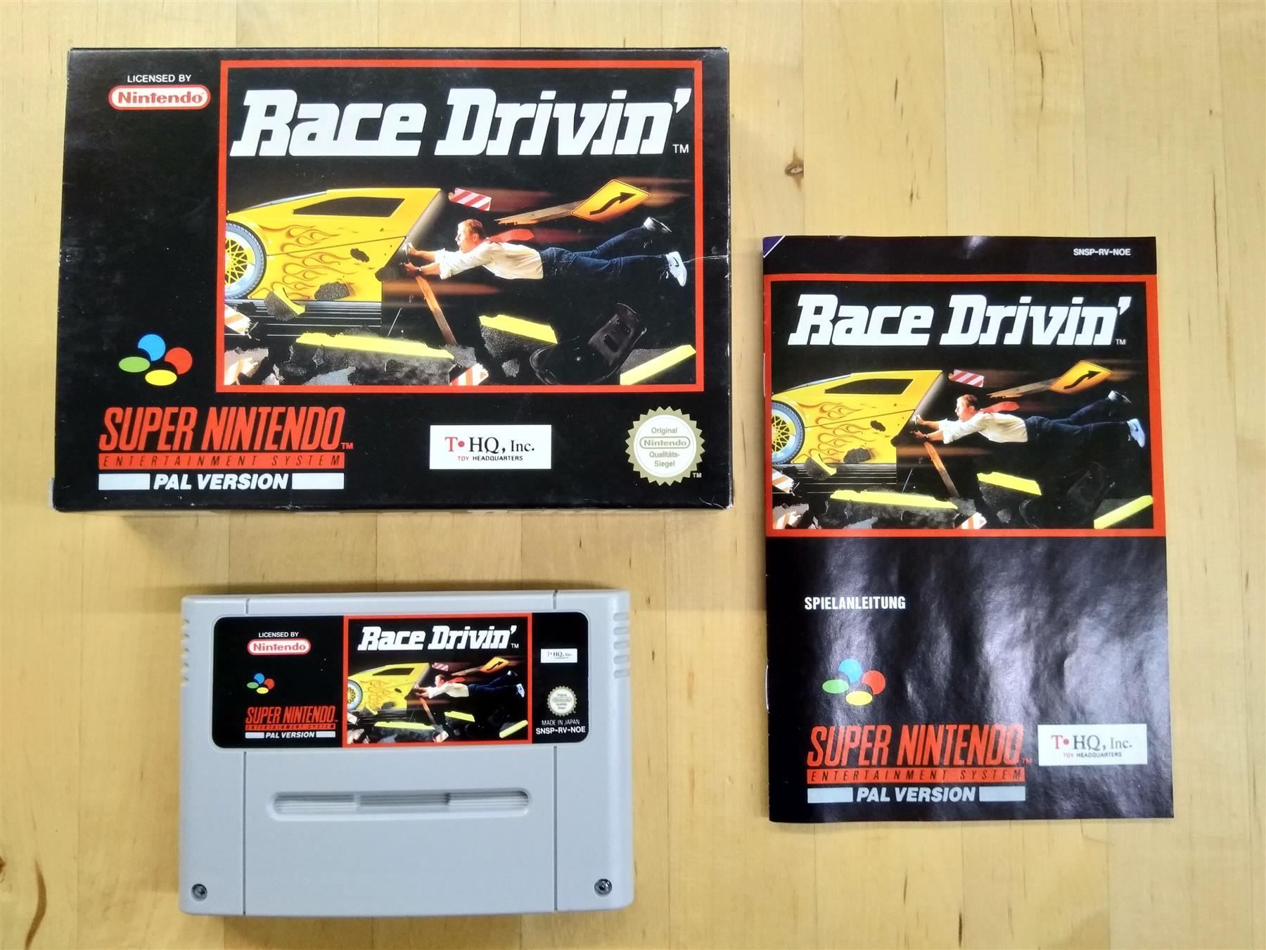 Nintendo Giochi: Race Drivin' - OVP - SNES – Usato da Frauenfeld venduto da pakuw1