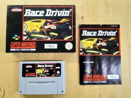 Race Drivin' - OVP - SNES