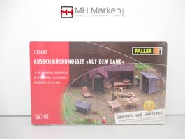 Faller H0 180449 Ausschmückungs Set "Land" Modellanlage Deko