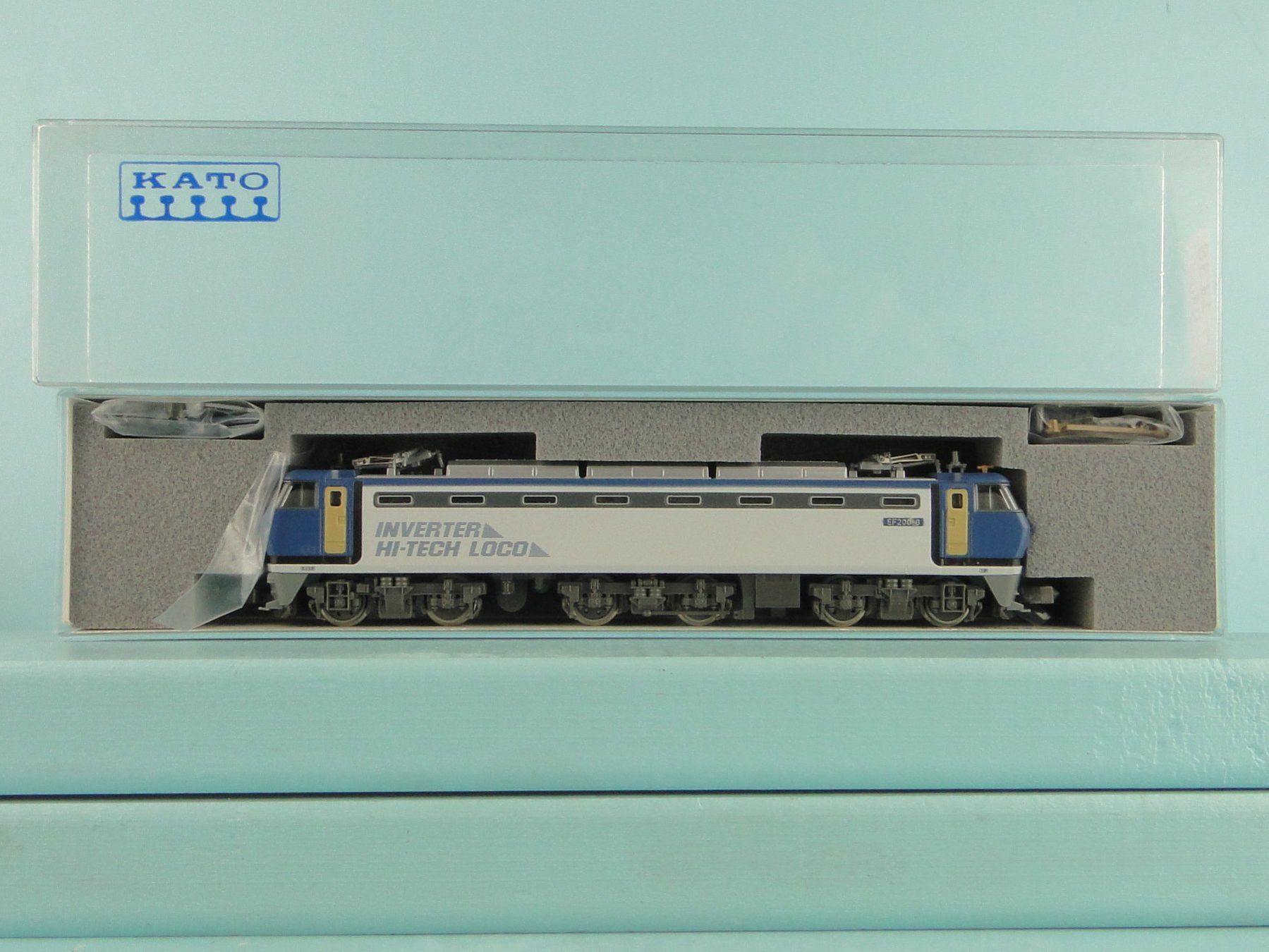 Kato Modellini di ferrovie: Kato Spur N Japan 3018 - Rows EF200 – Usato da Bülach venduto da cann11 8