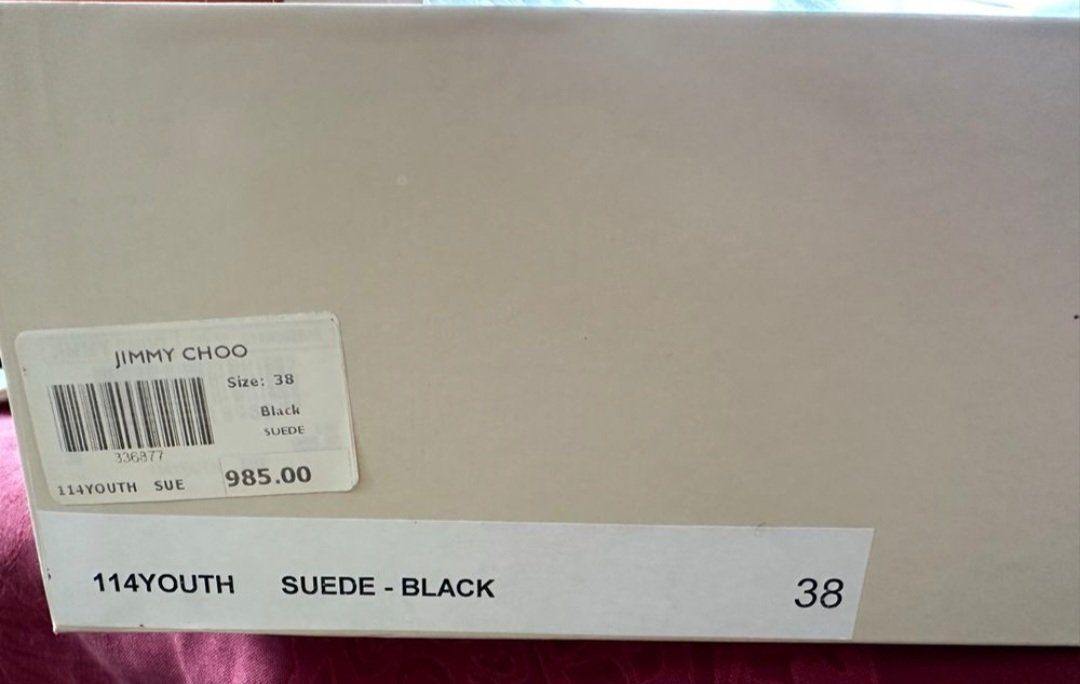 Jimmy Choo Chaussures femmes: Jimmy Choo Black Suede Ankle Boots Size 38 – Neuf (Voir description) à Horgen par SA_MOE00 4