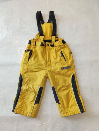 American Skihose Winter-Latzhose Gr 92 Kinder gelb (defekt)
