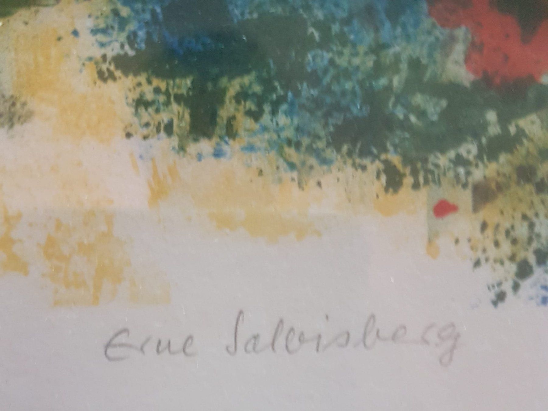 Arts picturaux & lithographies: Farb lithographie Signiert – Neuf (Voir description) à zurich par Skauktion 2