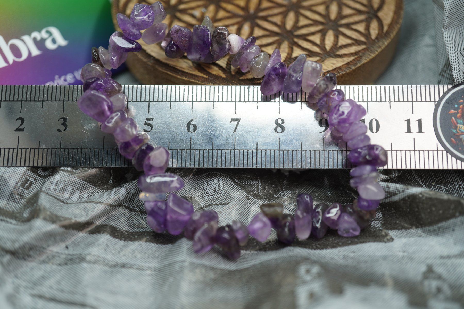 Minerali & Pietre curative: Amethyst  Splitter elastisches Armband  Ab 1.- – Nuovo e nell'imballaggio originale da Eschenbach SG venduto da topstone 5