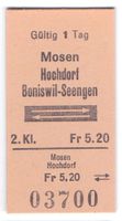 Billette Mosen - Hochdorf - Boniswil-Seengen