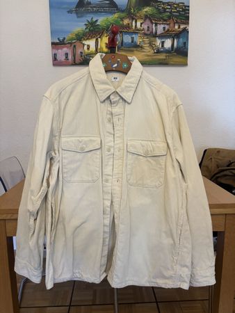 Uniqlo Cream Corduroy Shirt M