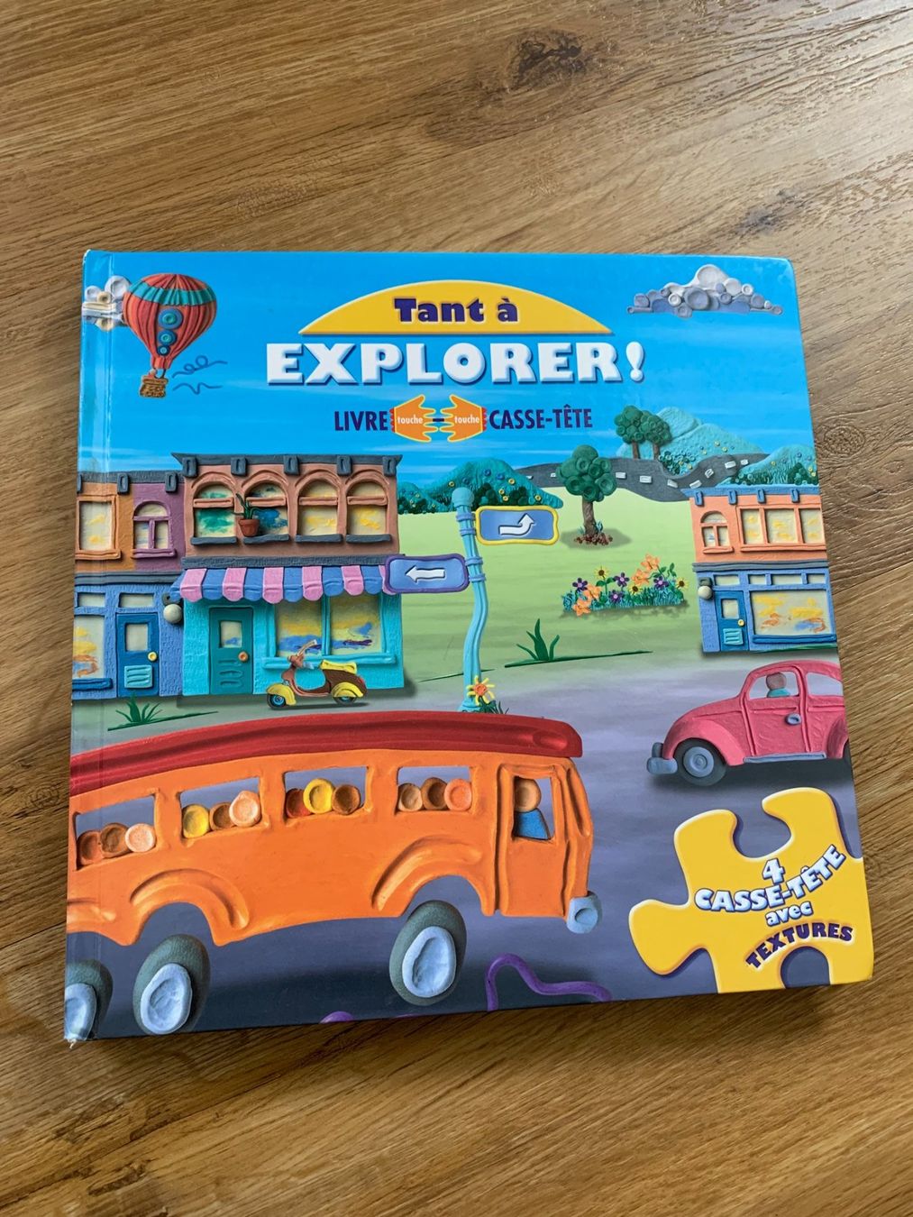 Bücher: Puzzle Buch Kind Explorer Livre avec 4 x puzzle – Gebraucht aus Wolfwil von NewGirl