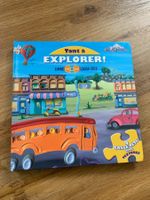 Puzzle Buch Kind Explorer Livre avec 4 x puzzle