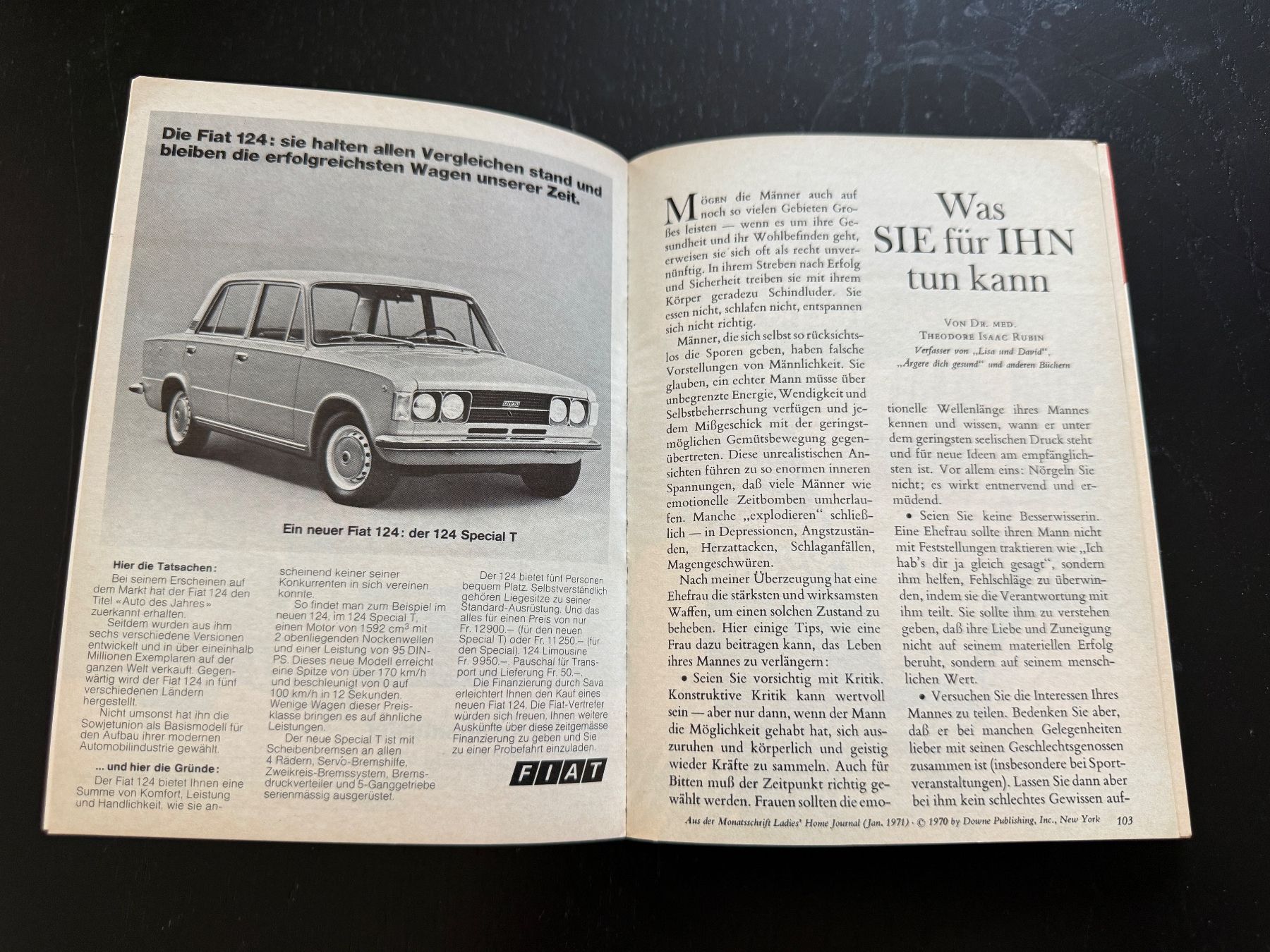 Riviste & Magazine: Das Beste aus Reader's Digest April 1973 Heft – Usato da Erstfeld venduto da Uhu1980 4